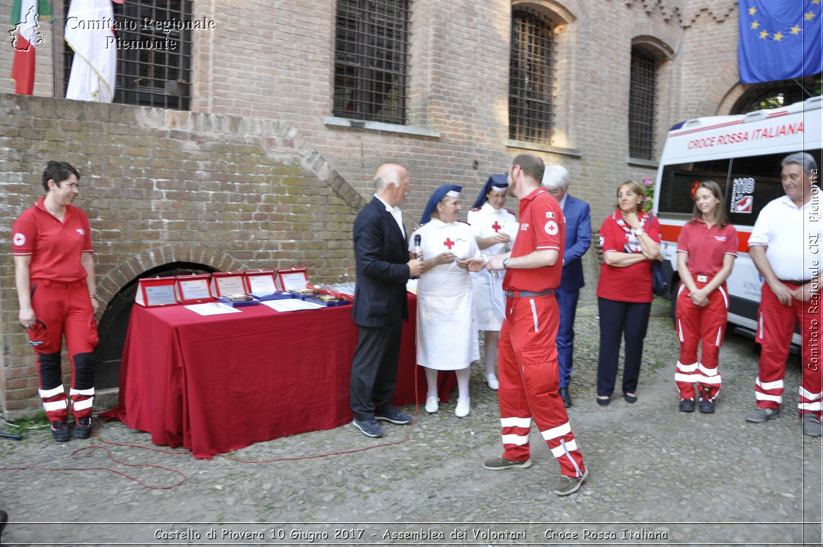 Castello di Piovera 10 Giugno 2017 - Assemblea dei Volontari - Croce Rossa Italiana- Comitato Regionale del Piemonte