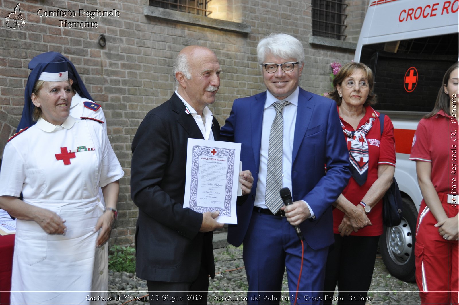 Castello di Piovera 10 Giugno 2017 - Assemblea dei Volontari - Croce Rossa Italiana- Comitato Regionale del Piemonte