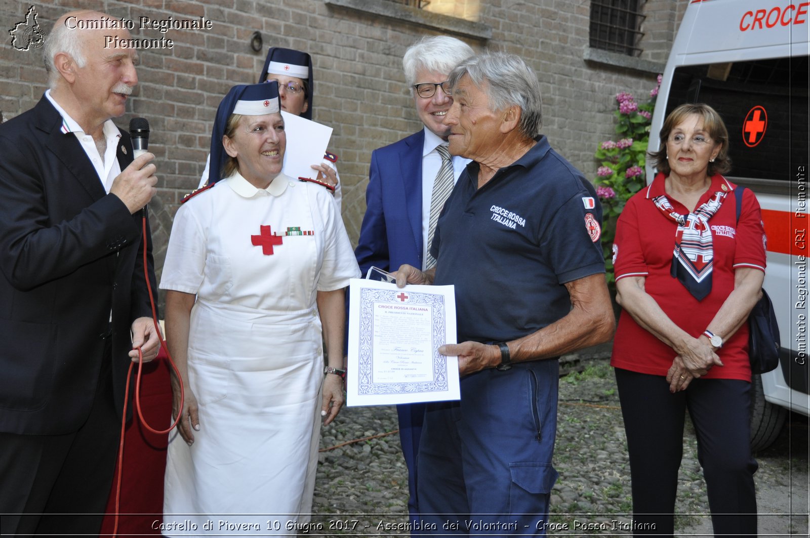 Castello di Piovera 10 Giugno 2017 - Assemblea dei Volontari - Croce Rossa Italiana- Comitato Regionale del Piemonte