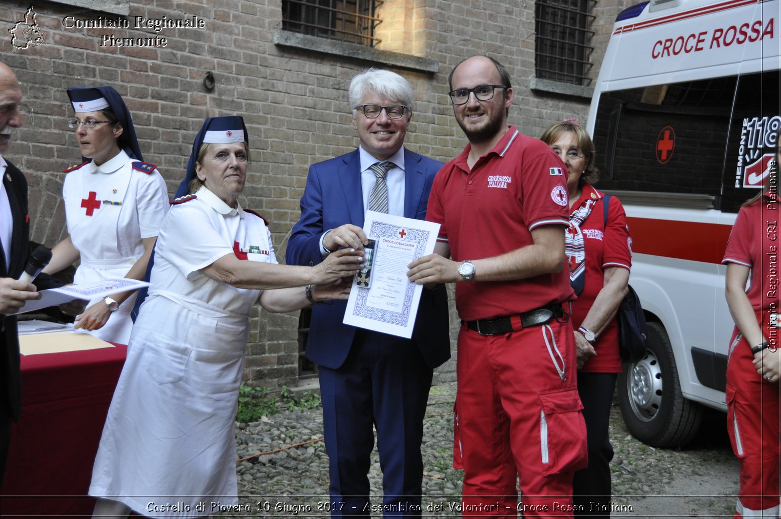 Castello di Piovera 10 Giugno 2017 - Assemblea dei Volontari - Croce Rossa Italiana- Comitato Regionale del Piemonte