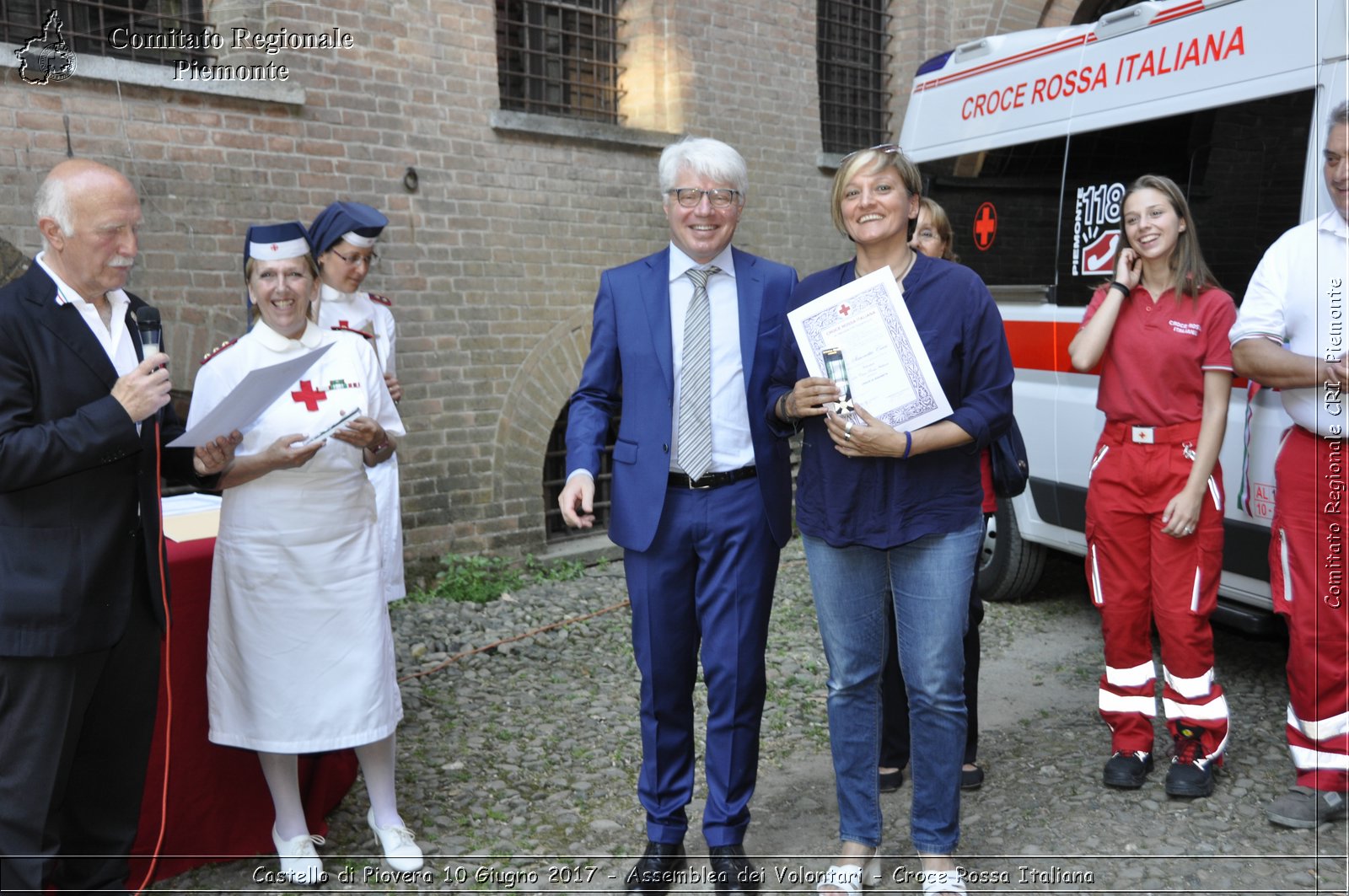 Castello di Piovera 10 Giugno 2017 - Assemblea dei Volontari - Croce Rossa Italiana- Comitato Regionale del Piemonte