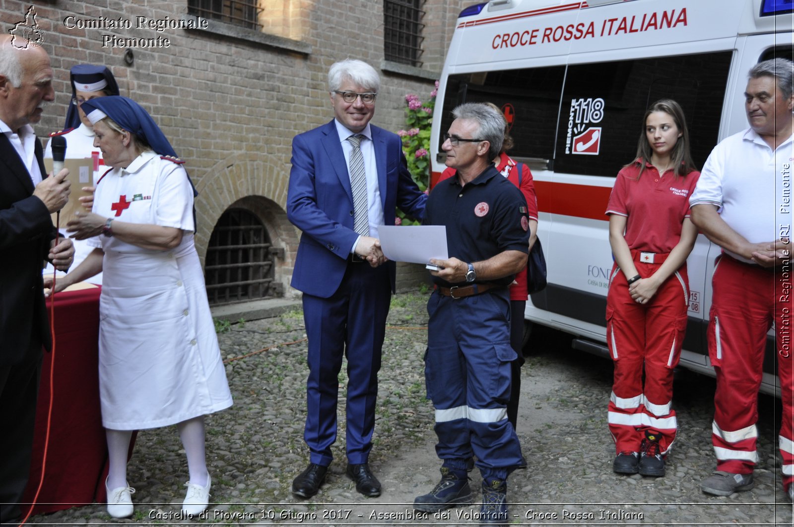 Castello di Piovera 10 Giugno 2017 - Assemblea dei Volontari - Croce Rossa Italiana- Comitato Regionale del Piemonte