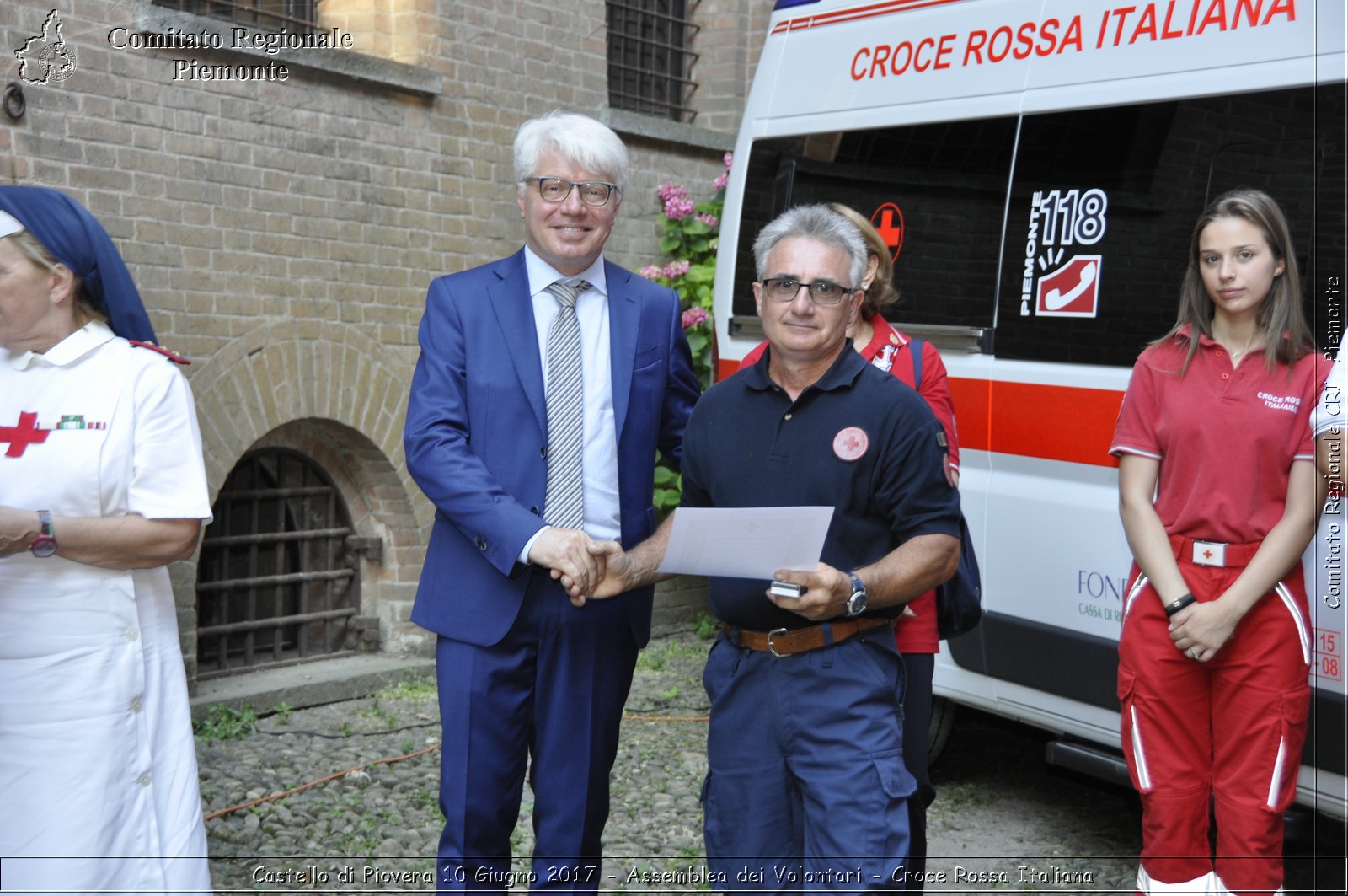 Castello di Piovera 10 Giugno 2017 - Assemblea dei Volontari - Croce Rossa Italiana- Comitato Regionale del Piemonte