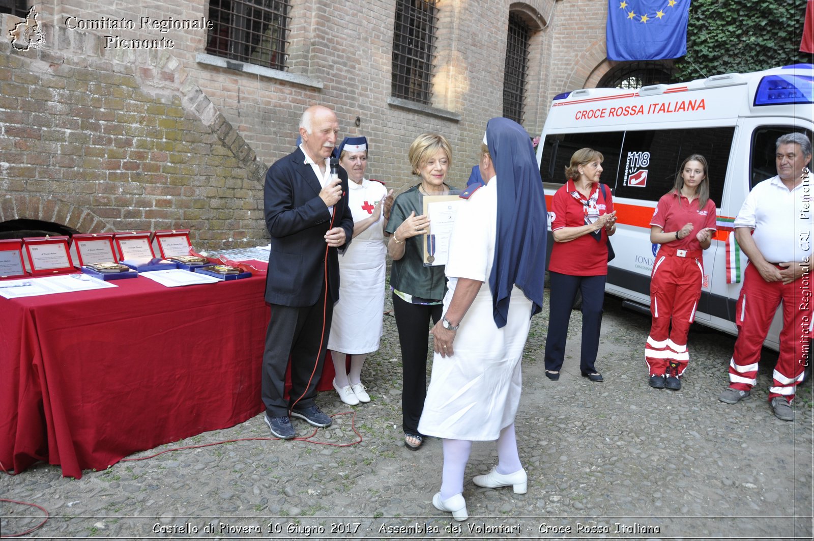 Castello di Piovera 10 Giugno 2017 - Assemblea dei Volontari - Croce Rossa Italiana- Comitato Regionale del Piemonte