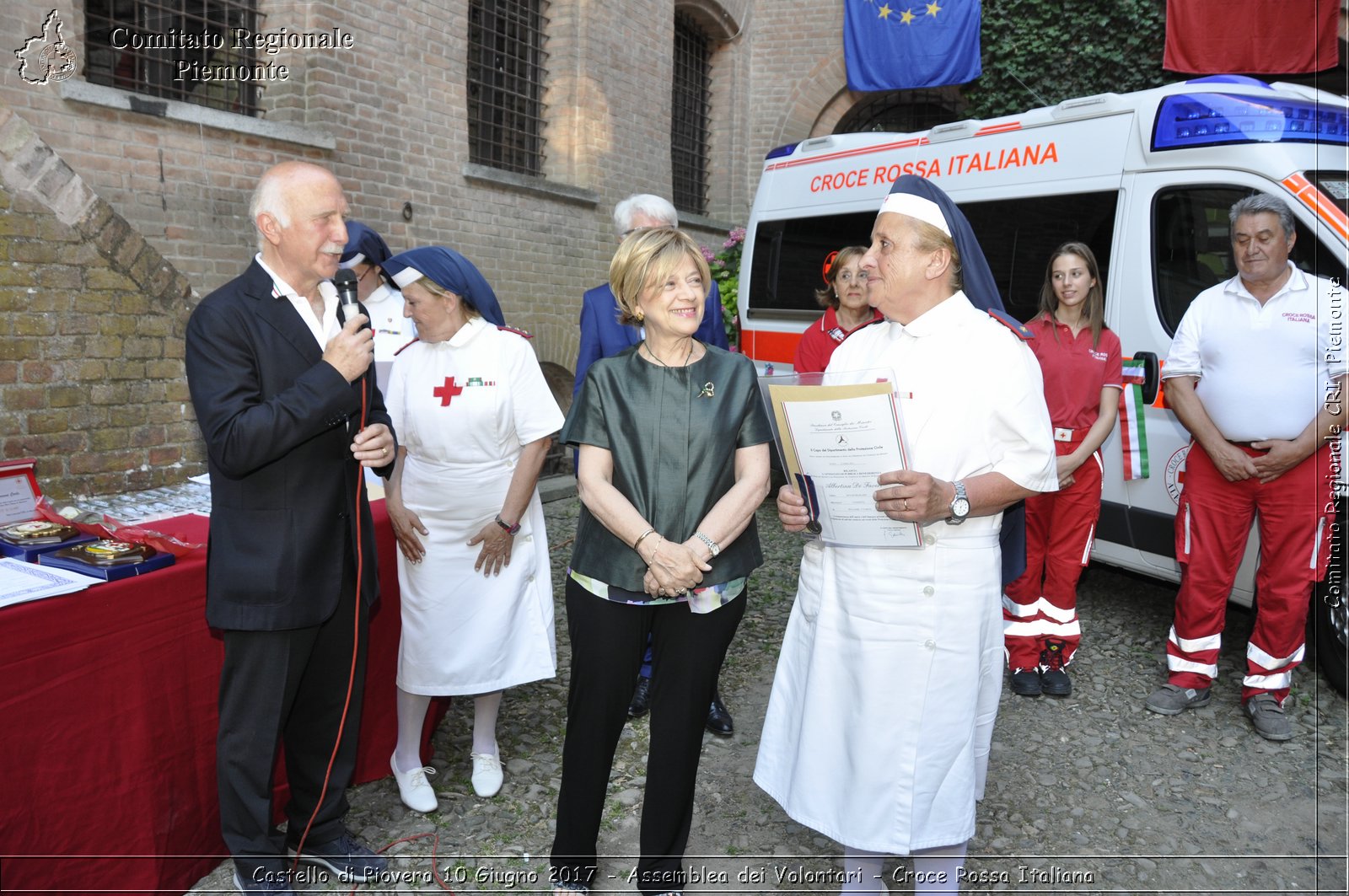 Castello di Piovera 10 Giugno 2017 - Assemblea dei Volontari - Croce Rossa Italiana- Comitato Regionale del Piemonte