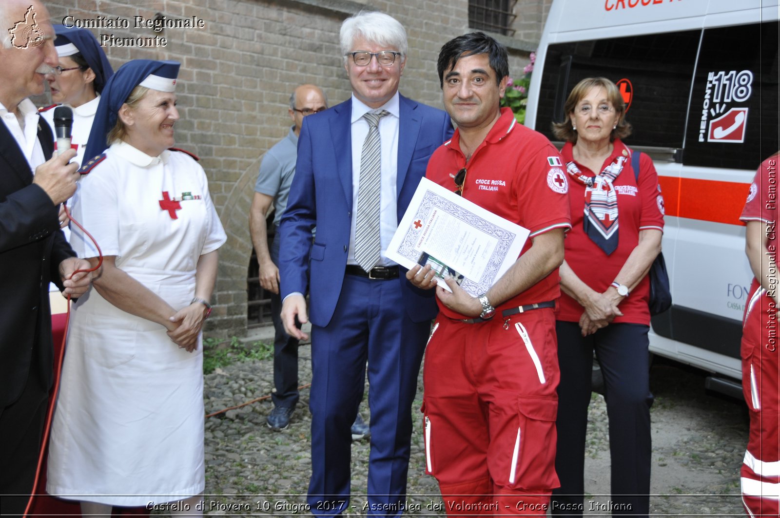 Castello di Piovera 10 Giugno 2017 - Assemblea dei Volontari - Croce Rossa Italiana- Comitato Regionale del Piemonte