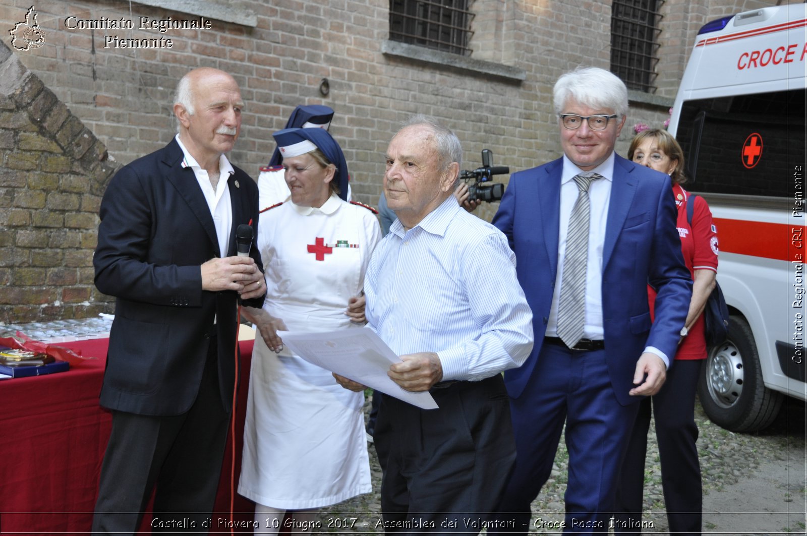 Castello di Piovera 10 Giugno 2017 - Assemblea dei Volontari - Croce Rossa Italiana- Comitato Regionale del Piemonte