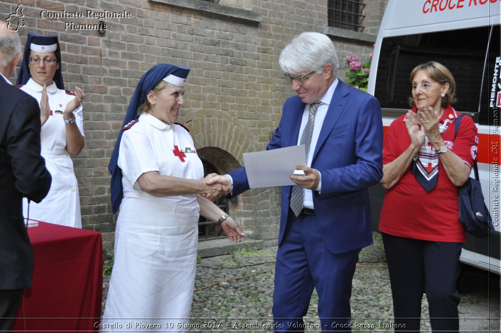 Castello di Piovera 10 Giugno 2017 - Assemblea dei Volontari - Croce Rossa Italiana- Comitato Regionale del Piemonte