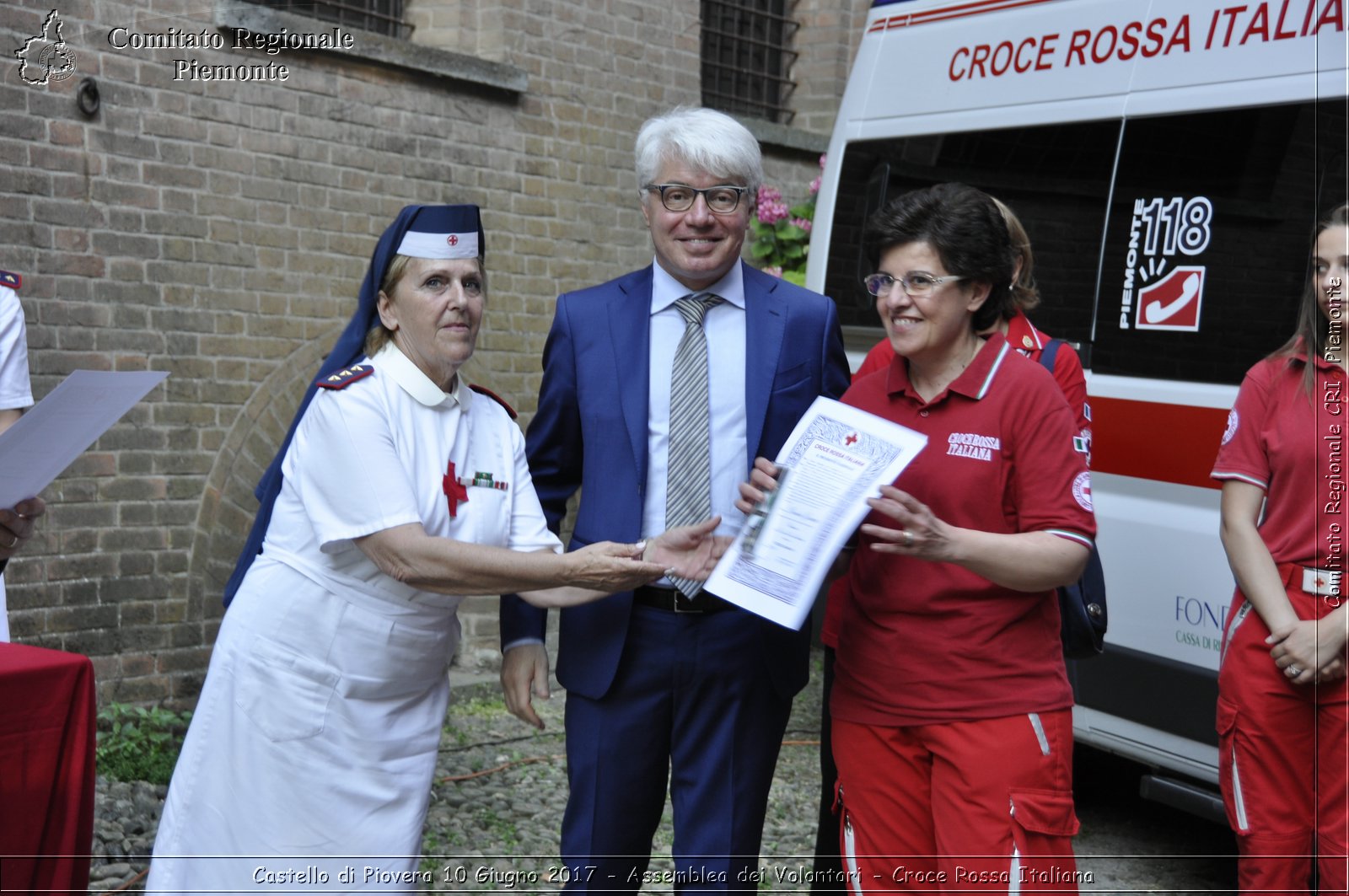 Castello di Piovera 10 Giugno 2017 - Assemblea dei Volontari - Croce Rossa Italiana- Comitato Regionale del Piemonte