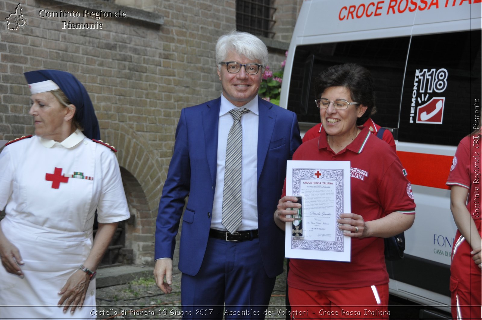 Castello di Piovera 10 Giugno 2017 - Assemblea dei Volontari - Croce Rossa Italiana- Comitato Regionale del Piemonte