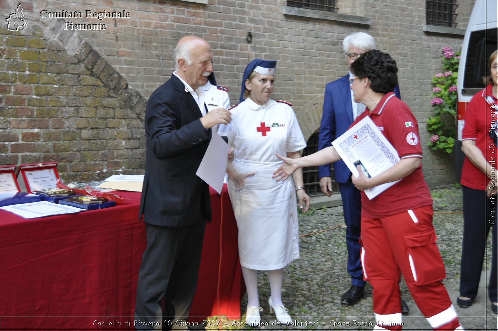 Castello di Piovera 10 Giugno 2017 - Assemblea dei Volontari - Croce Rossa Italiana- Comitato Regionale del Piemonte