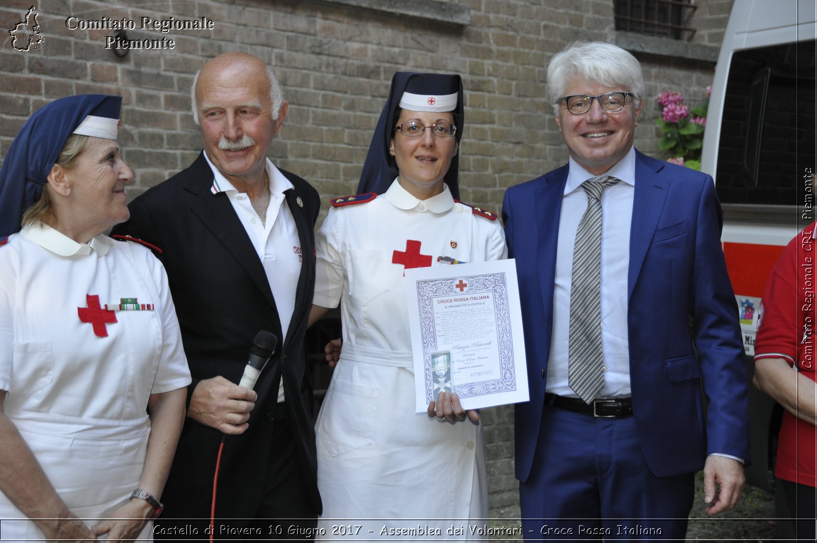 Castello di Piovera 10 Giugno 2017 - Assemblea dei Volontari - Croce Rossa Italiana- Comitato Regionale del Piemonte