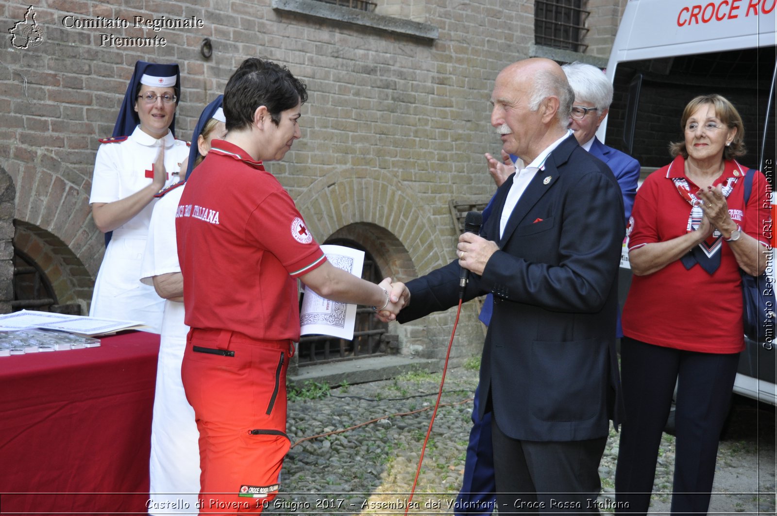 Castello di Piovera 10 Giugno 2017 - Assemblea dei Volontari - Croce Rossa Italiana- Comitato Regionale del Piemonte