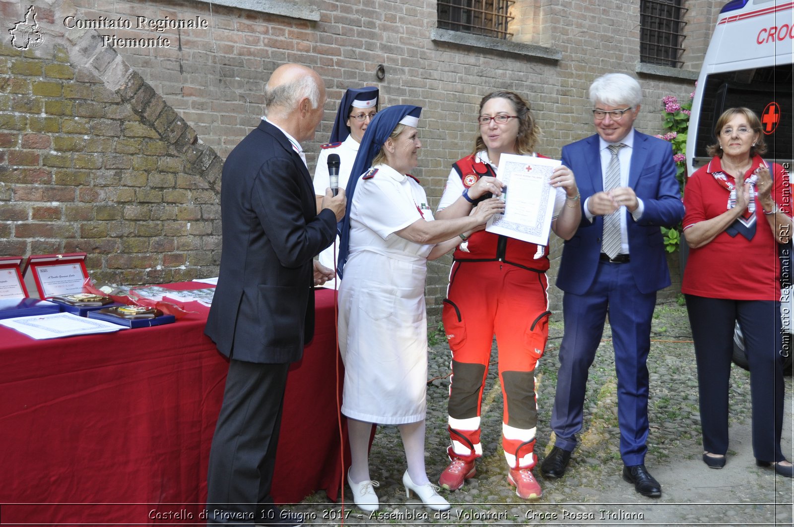 Castello di Piovera 10 Giugno 2017 - Assemblea dei Volontari - Croce Rossa Italiana- Comitato Regionale del Piemonte