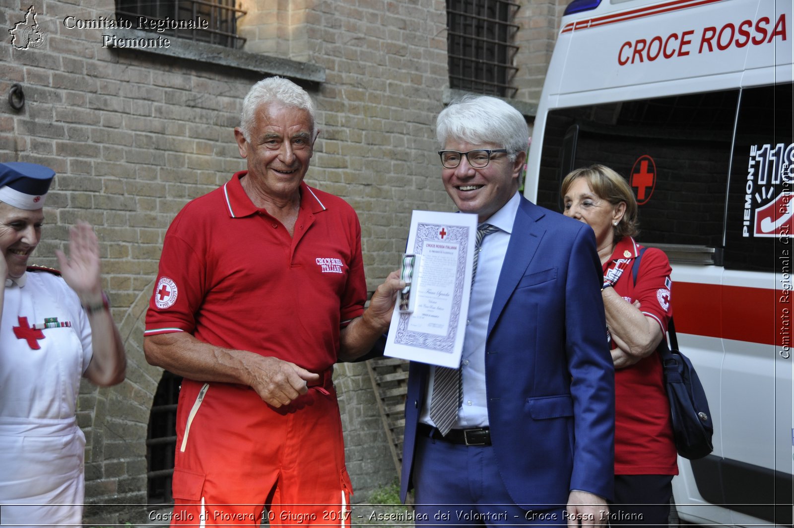 Castello di Piovera 10 Giugno 2017 - Assemblea dei Volontari - Croce Rossa Italiana- Comitato Regionale del Piemonte