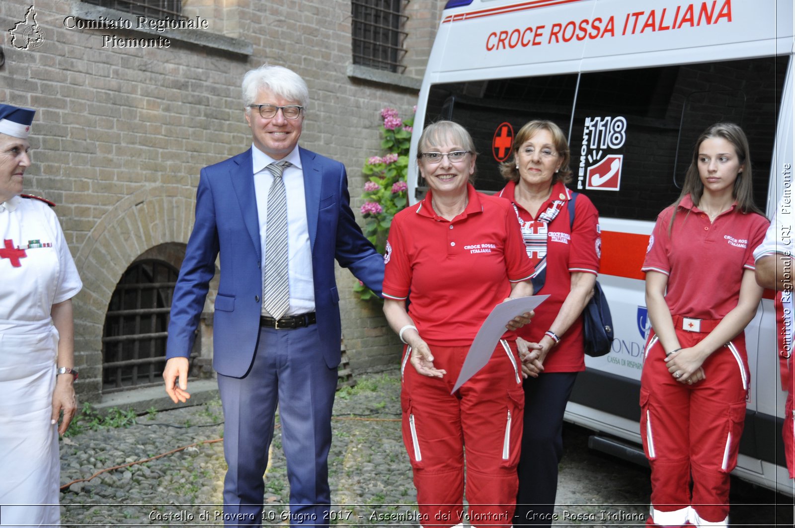 Castello di Piovera 10 Giugno 2017 - Assemblea dei Volontari - Croce Rossa Italiana- Comitato Regionale del Piemonte