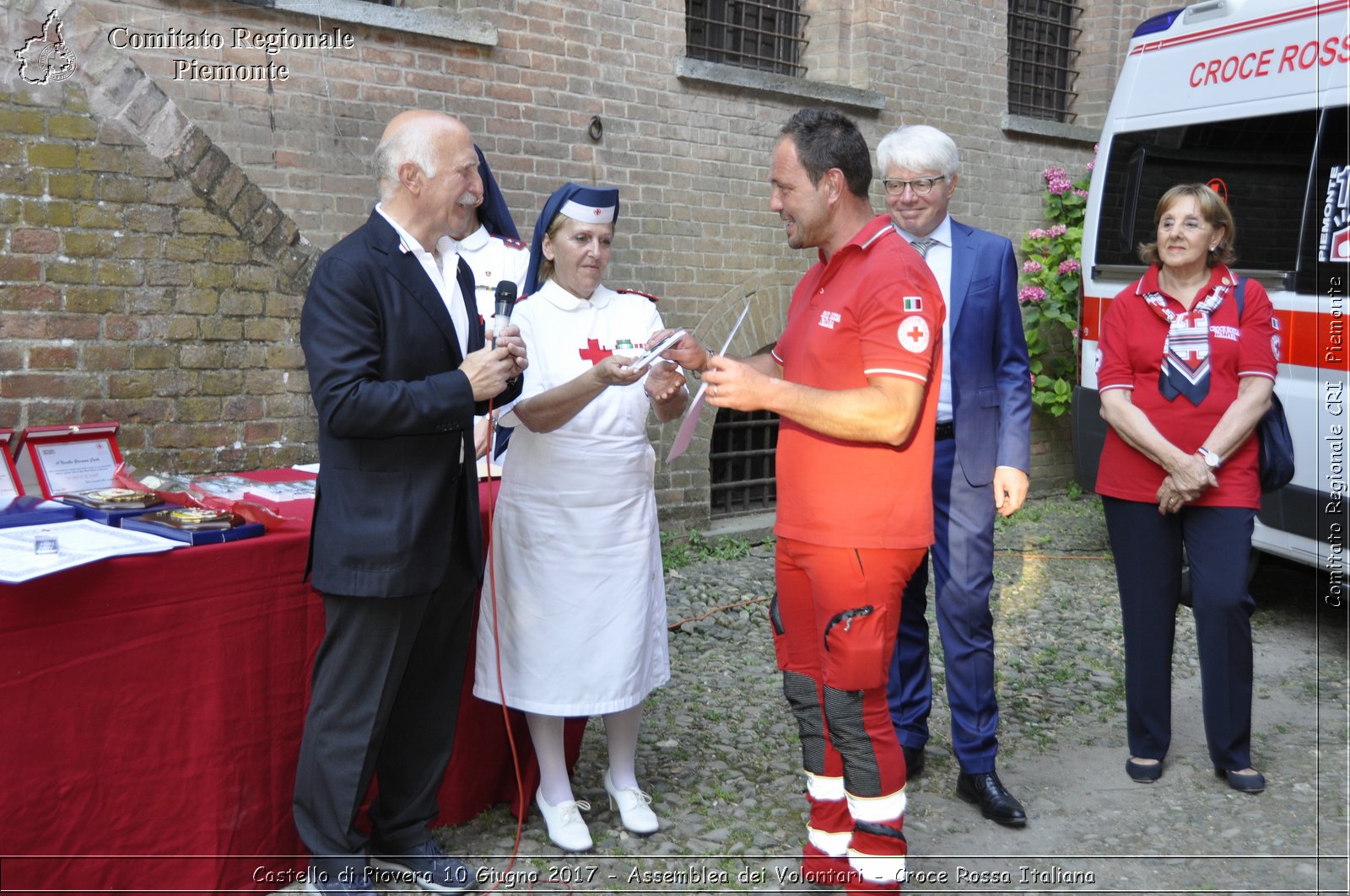 Castello di Piovera 10 Giugno 2017 - Assemblea dei Volontari - Croce Rossa Italiana- Comitato Regionale del Piemonte