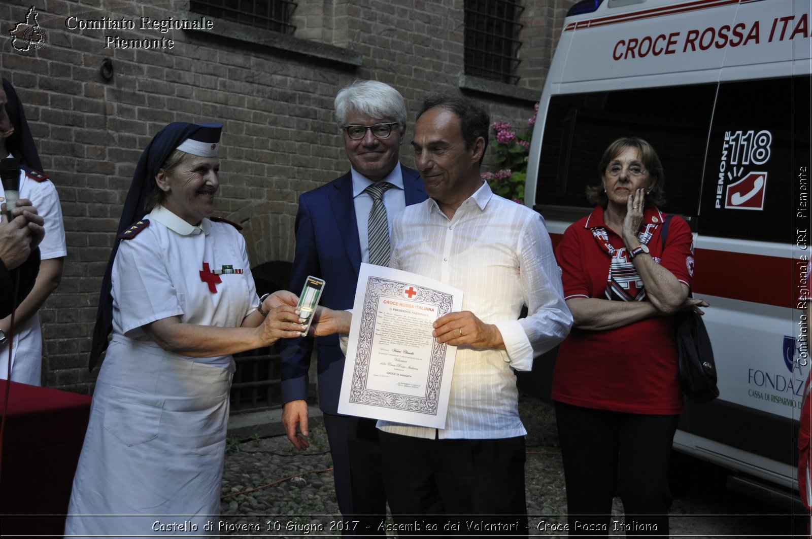 Castello di Piovera 10 Giugno 2017 - Assemblea dei Volontari - Croce Rossa Italiana- Comitato Regionale del Piemonte