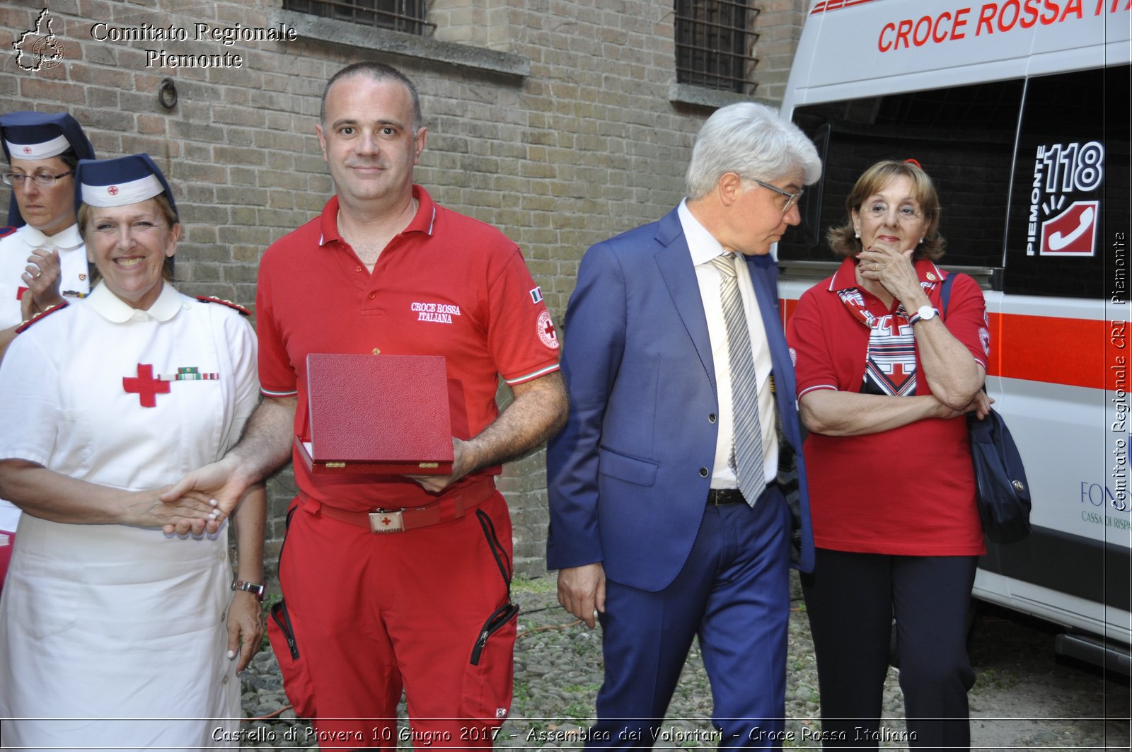 Castello di Piovera 10 Giugno 2017 - Assemblea dei Volontari - Croce Rossa Italiana- Comitato Regionale del Piemonte