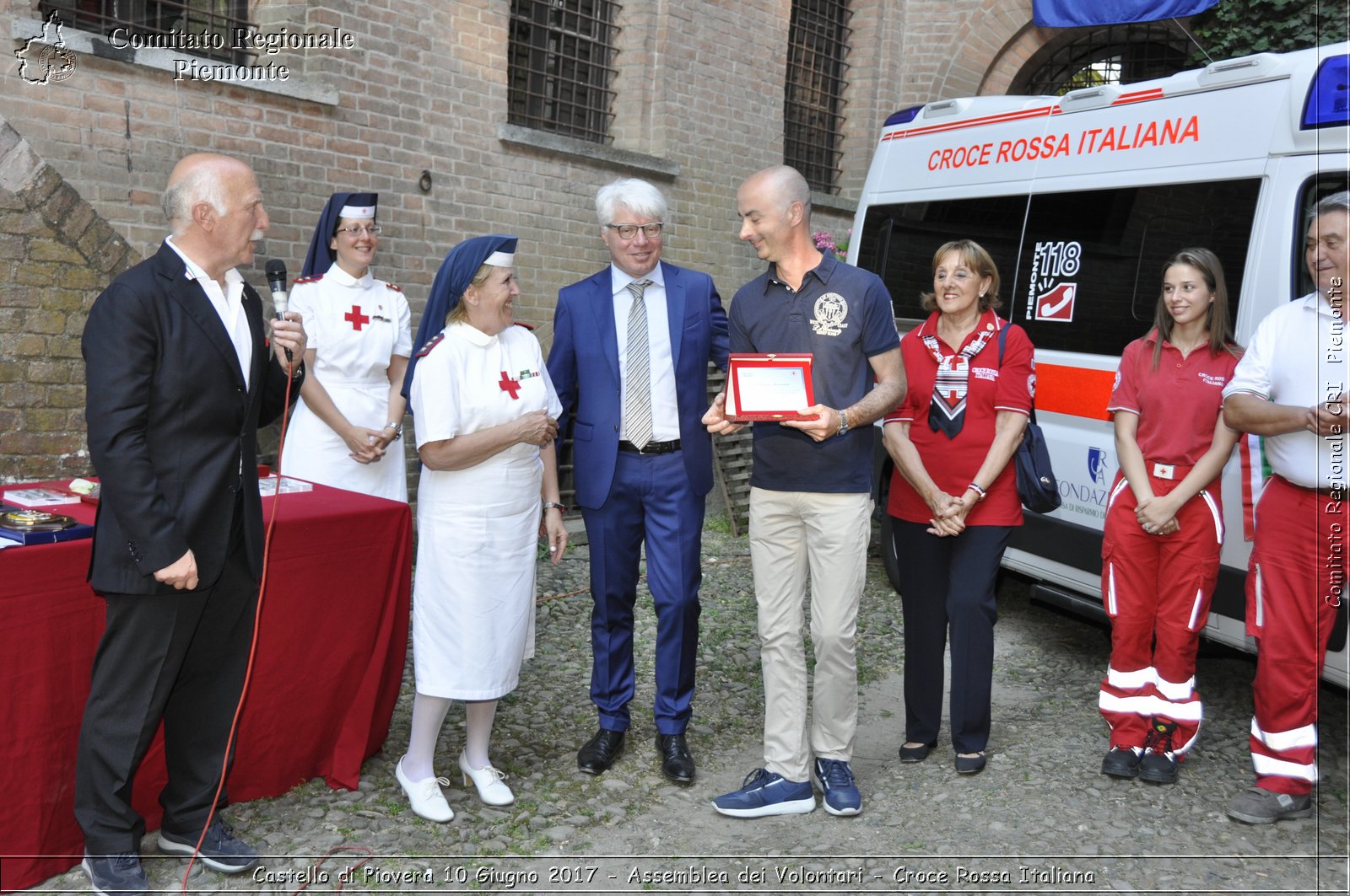 Castello di Piovera 10 Giugno 2017 - Assemblea dei Volontari - Croce Rossa Italiana- Comitato Regionale del Piemonte