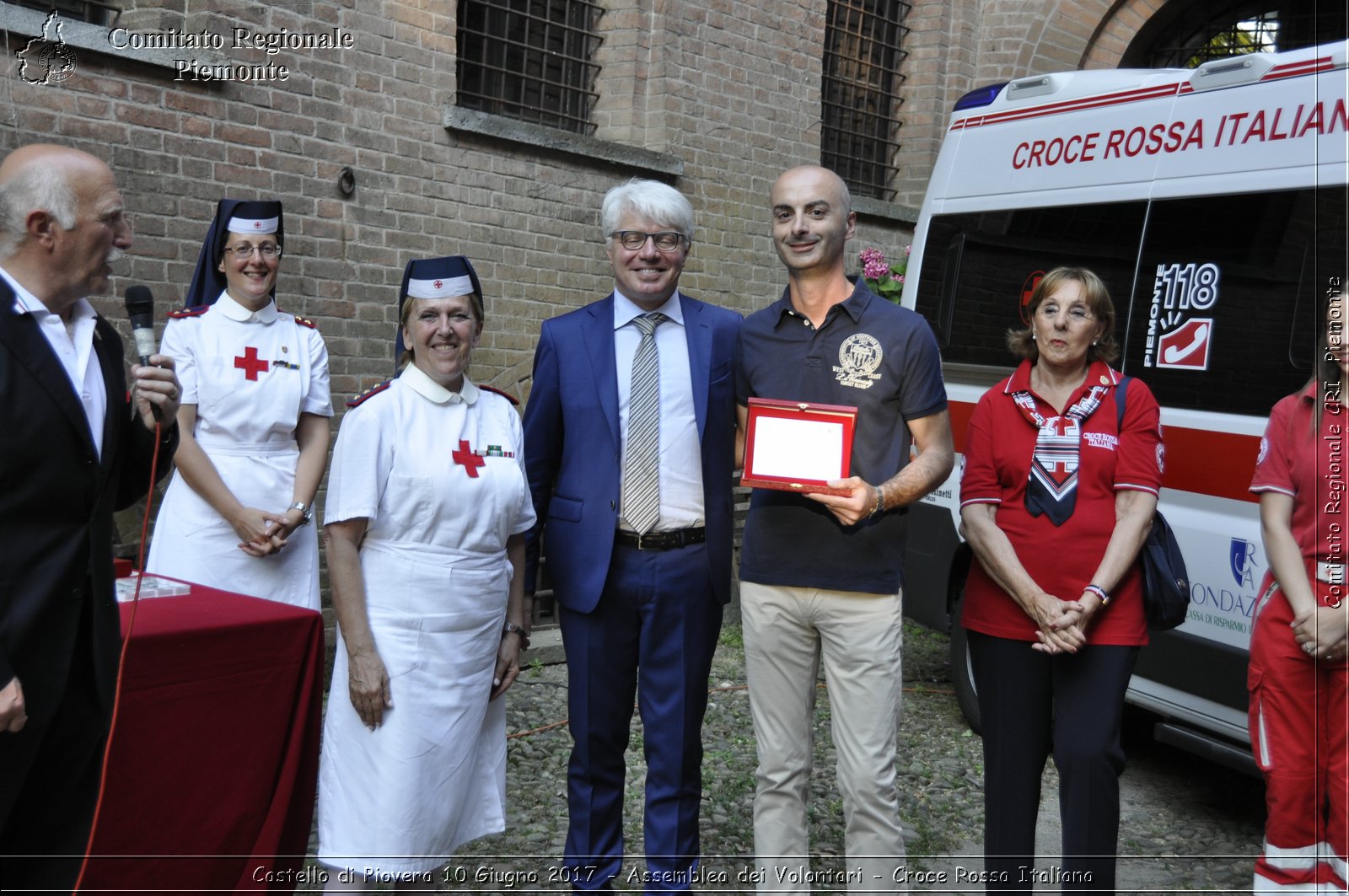 Castello di Piovera 10 Giugno 2017 - Assemblea dei Volontari - Croce Rossa Italiana- Comitato Regionale del Piemonte