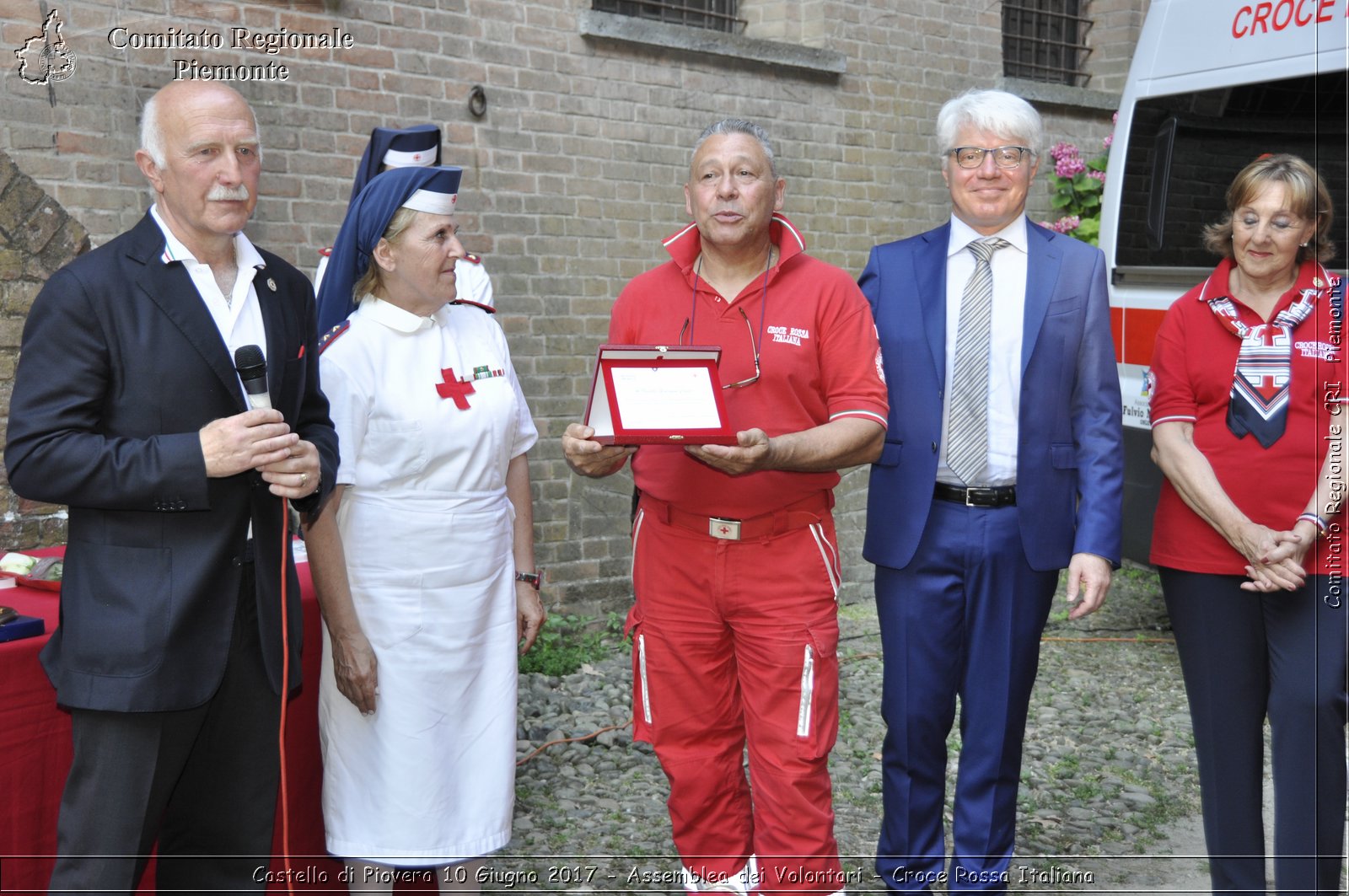 Castello di Piovera 10 Giugno 2017 - Assemblea dei Volontari - Croce Rossa Italiana- Comitato Regionale del Piemonte