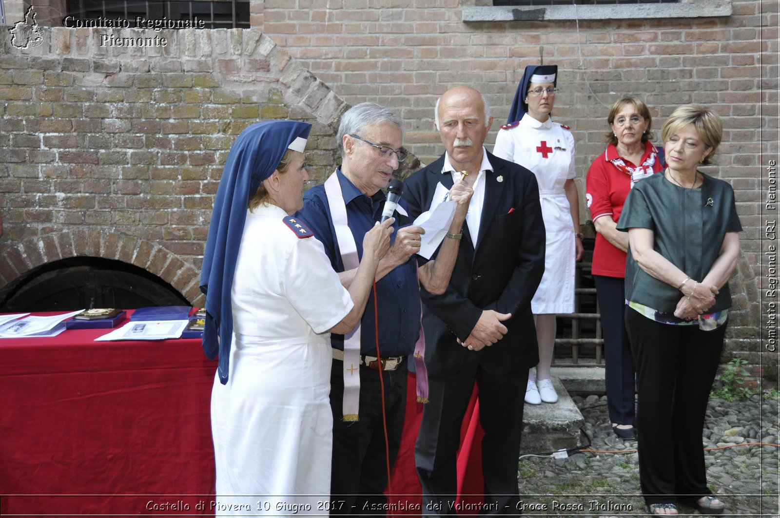 Castello di Piovera 10 Giugno 2017 - Assemblea dei Volontari - Croce Rossa Italiana- Comitato Regionale del Piemonte