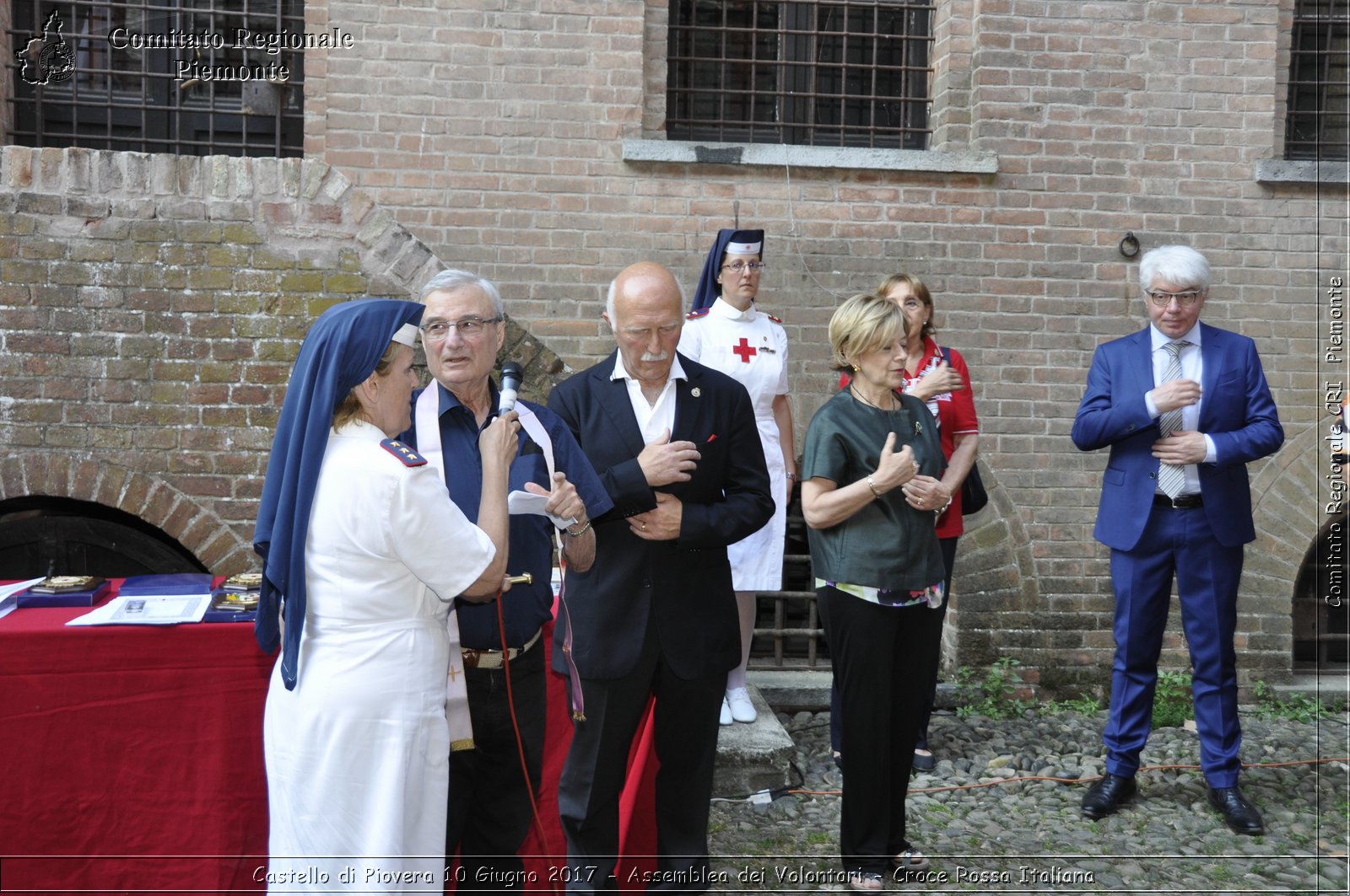 Castello di Piovera 10 Giugno 2017 - Assemblea dei Volontari - Croce Rossa Italiana- Comitato Regionale del Piemonte