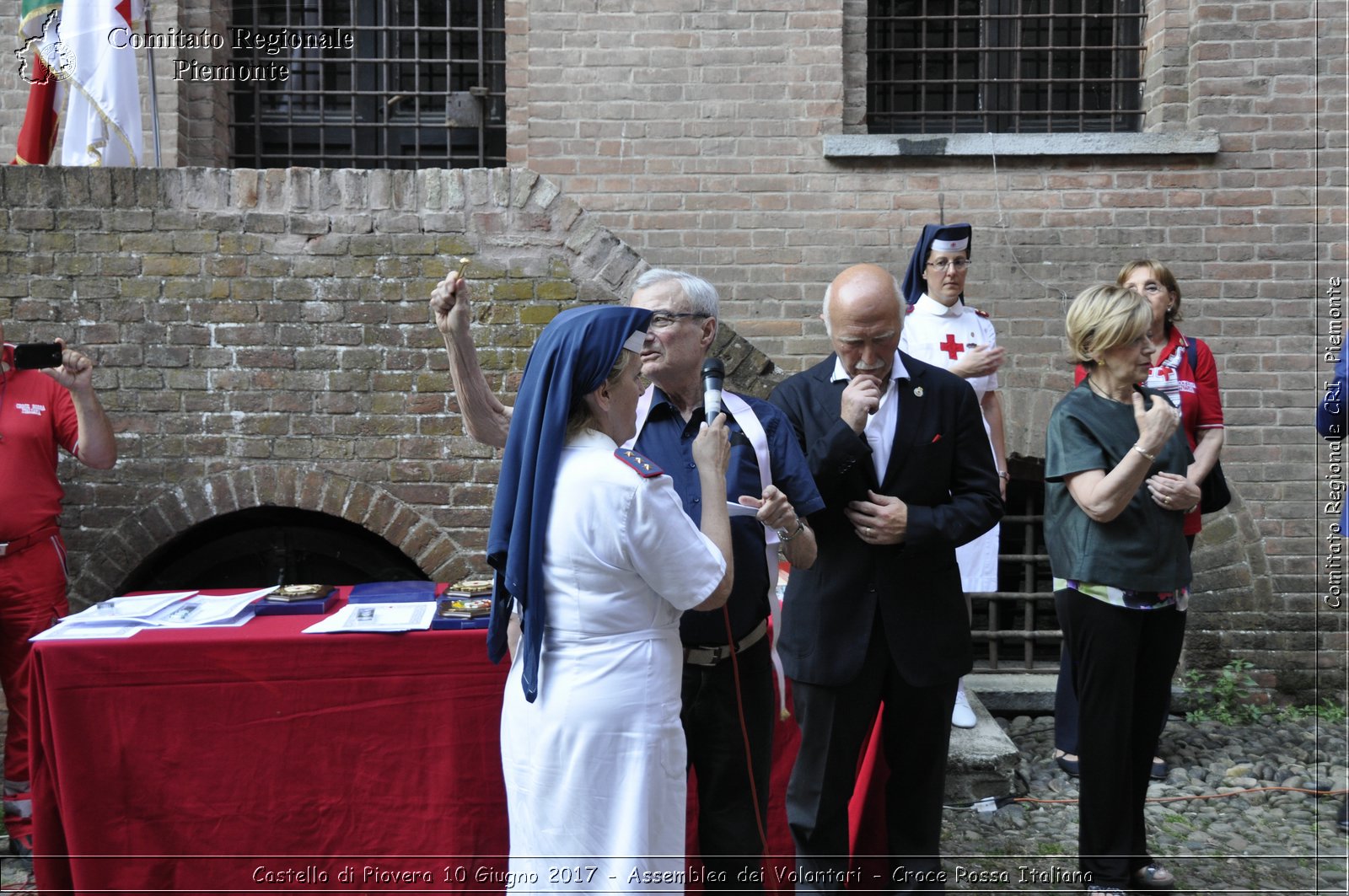 Castello di Piovera 10 Giugno 2017 - Assemblea dei Volontari - Croce Rossa Italiana- Comitato Regionale del Piemonte