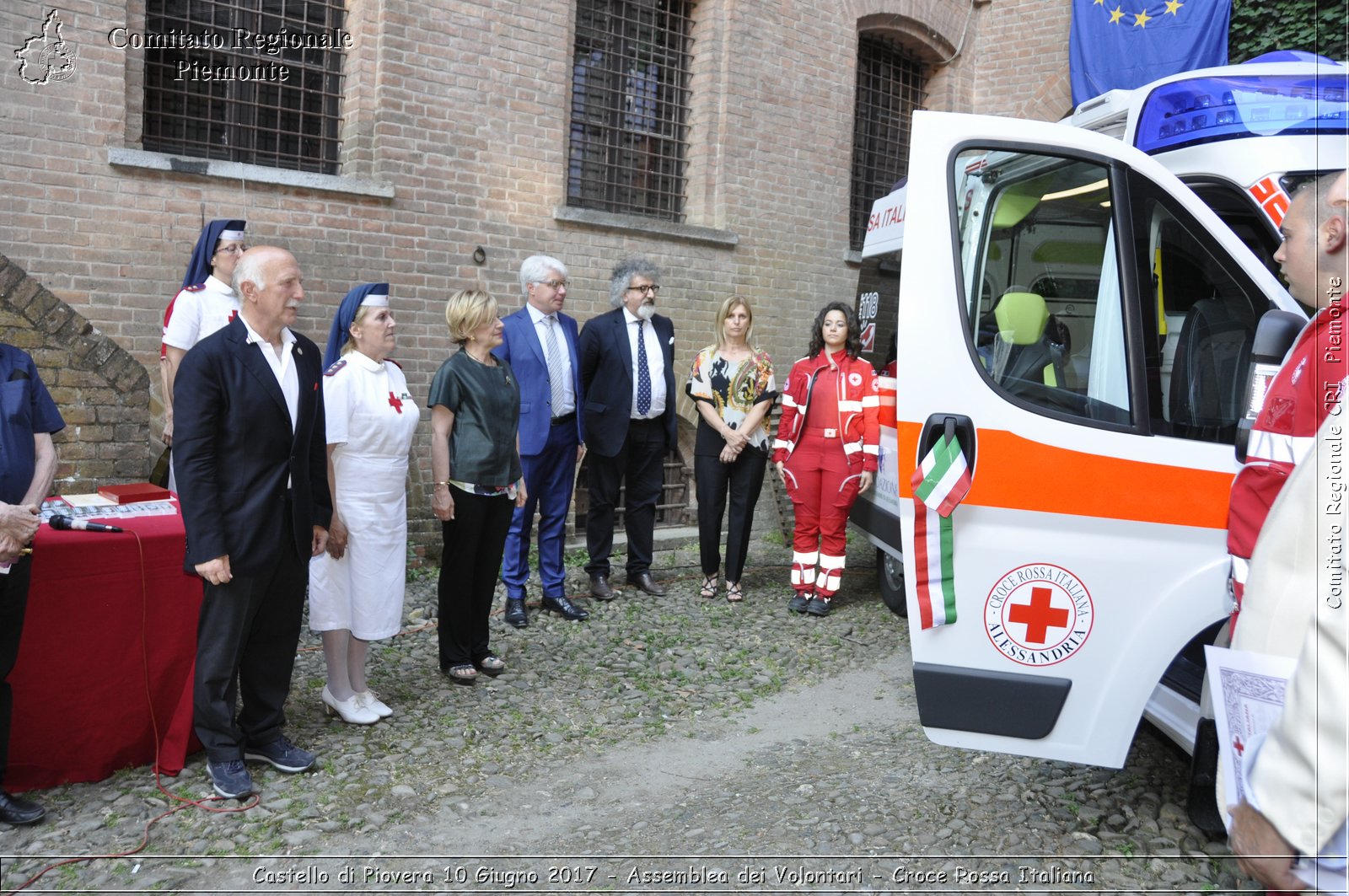 Castello di Piovera 10 Giugno 2017 - Assemblea dei Volontari - Croce Rossa Italiana- Comitato Regionale del Piemonte