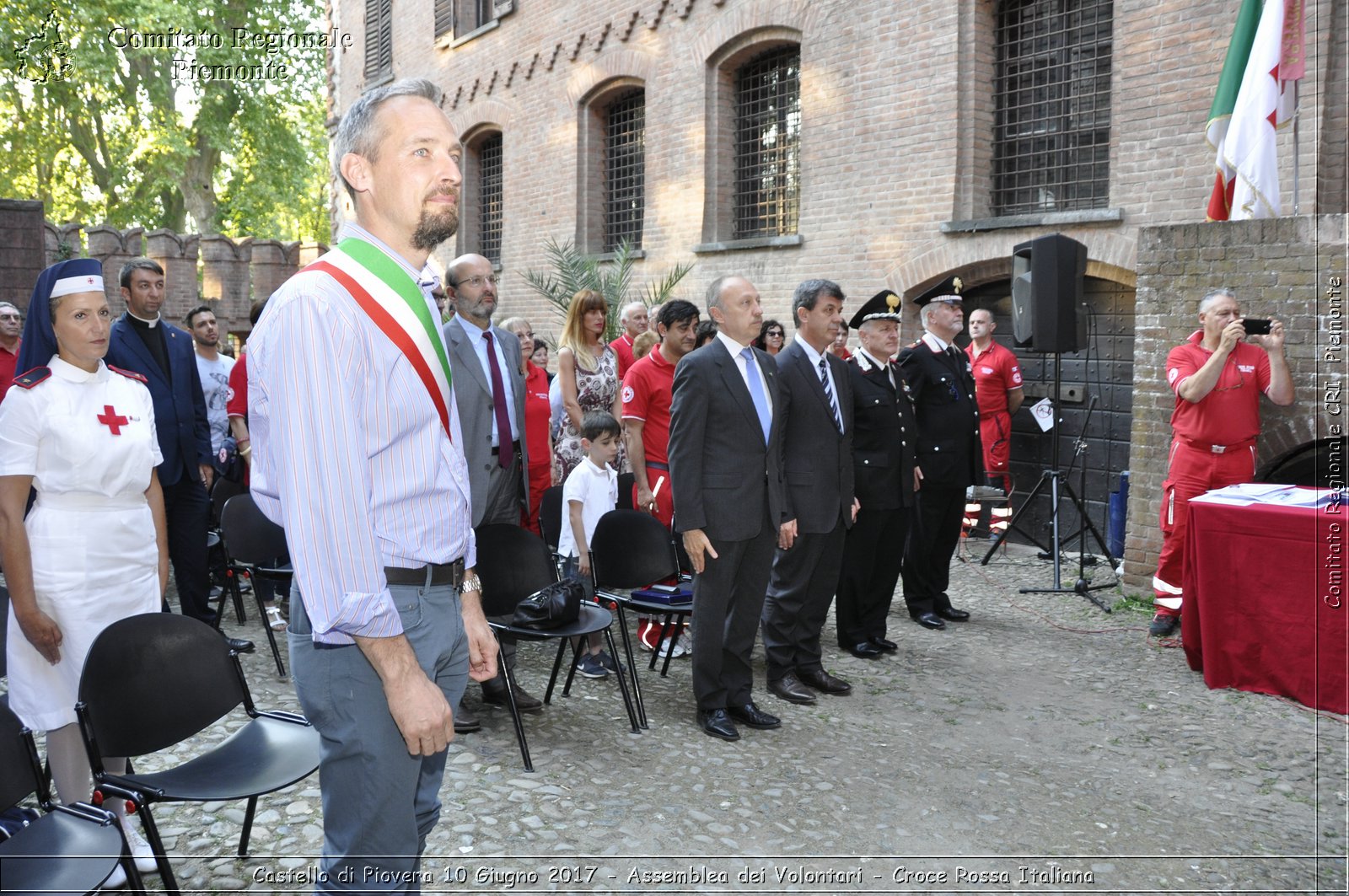 Castello di Piovera 10 Giugno 2017 - Assemblea dei Volontari - Croce Rossa Italiana- Comitato Regionale del Piemonte