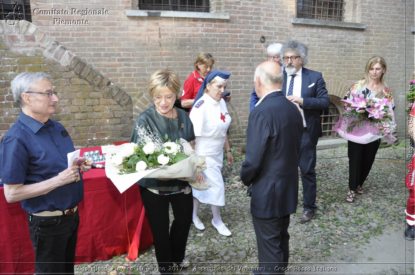 Castello di Piovera 10 Giugno 2017 - Assemblea dei Volontari - Croce Rossa Italiana- Comitato Regionale del Piemonte