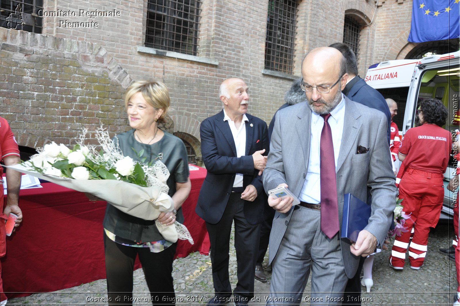 Castello di Piovera 10 Giugno 2017 - Assemblea dei Volontari - Croce Rossa Italiana- Comitato Regionale del Piemonte