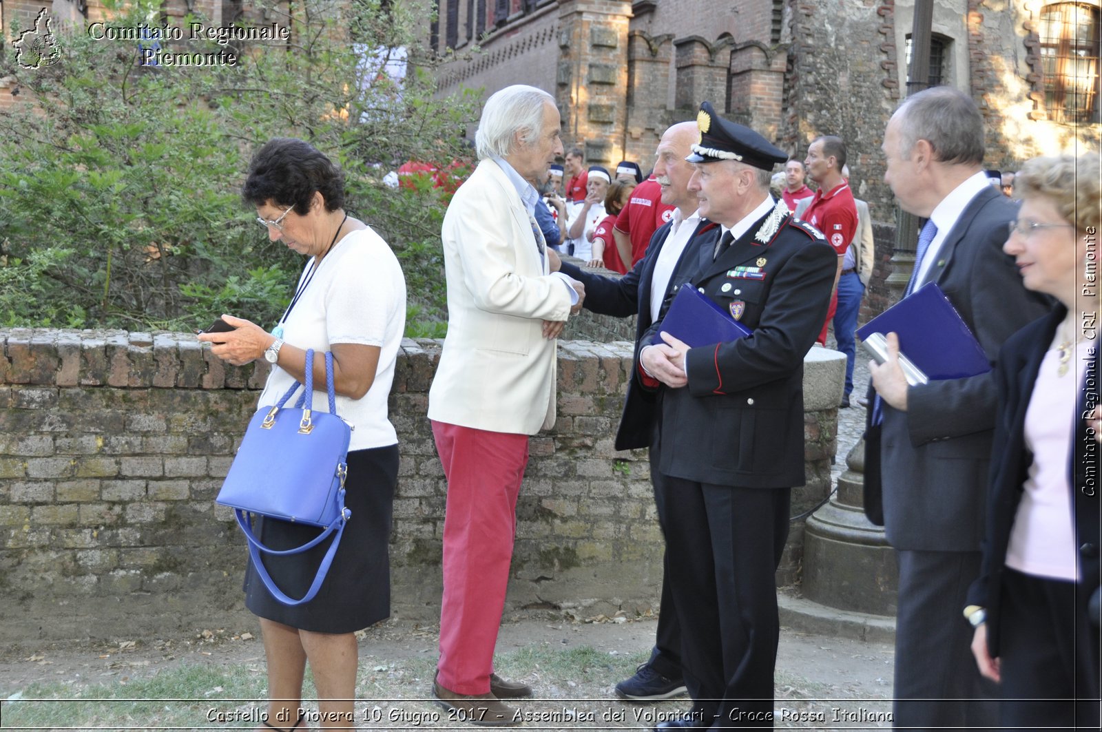 Castello di Piovera 10 Giugno 2017 - Assemblea dei Volontari - Croce Rossa Italiana- Comitato Regionale del Piemonte