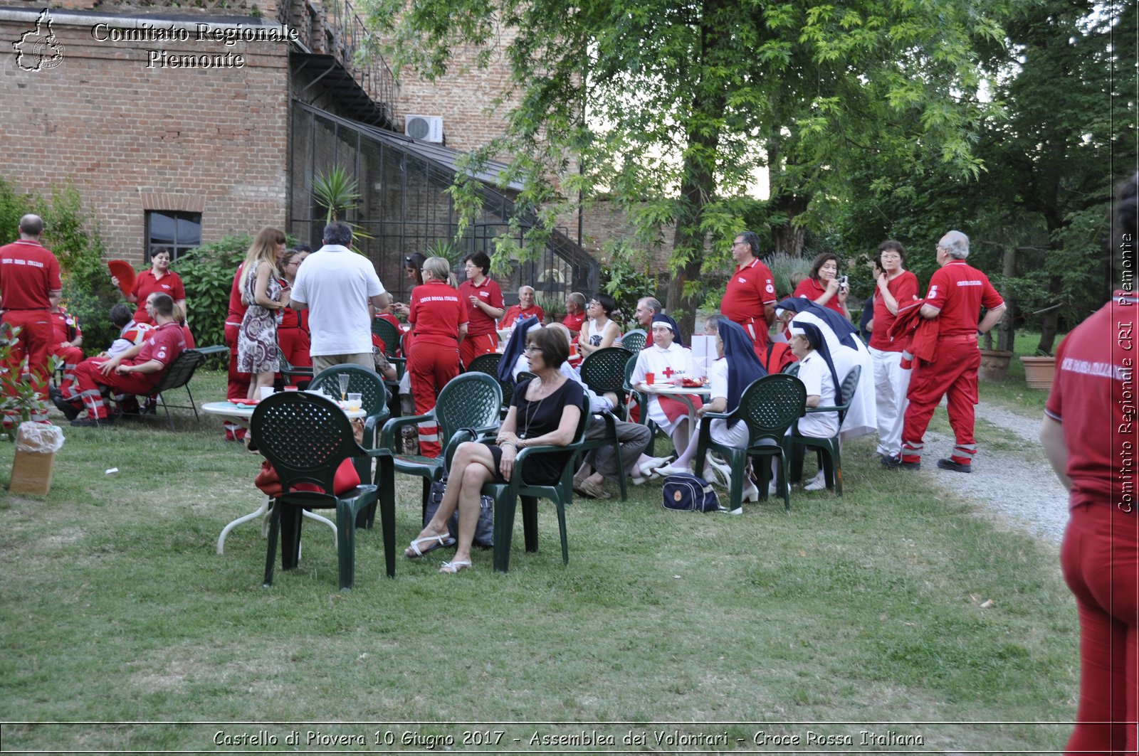 Castello di Piovera 10 Giugno 2017 - Assemblea dei Volontari - Croce Rossa Italiana- Comitato Regionale del Piemonte