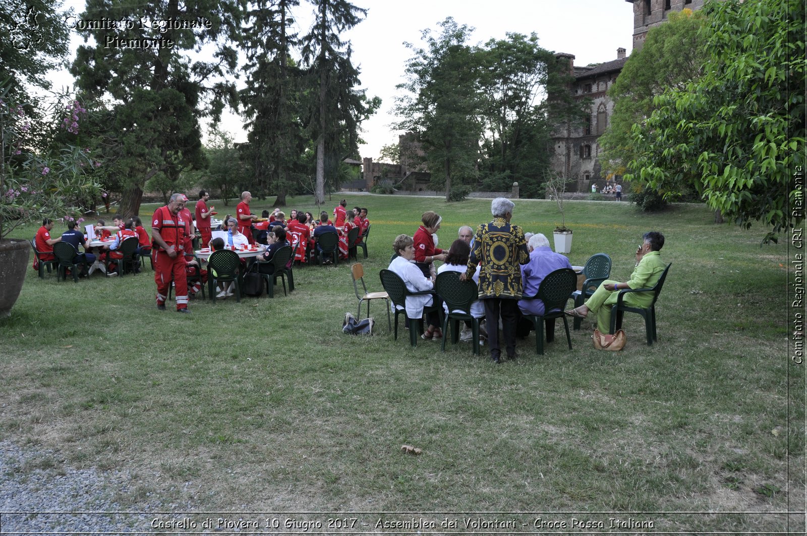 Castello di Piovera 10 Giugno 2017 - Assemblea dei Volontari - Croce Rossa Italiana- Comitato Regionale del Piemonte