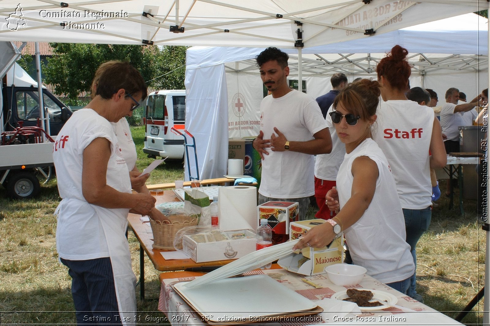 Settimo T.se 11 Giugno 2017 - 35 edizione Bicincontriamocinbici - Croce Rossa Italiana- Comitato Regionale del Piemonte