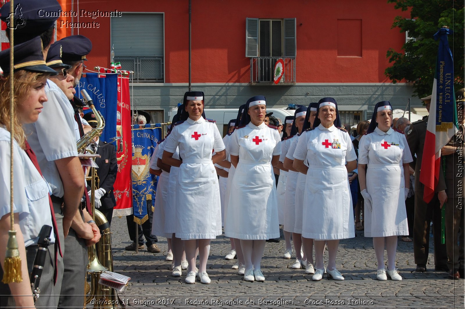 Chivasso 11 Giugno 2017 - Raduno Regionale dei Bersaglieri - Croce Rossa Italiana- Comitato Regionale del Piemonte