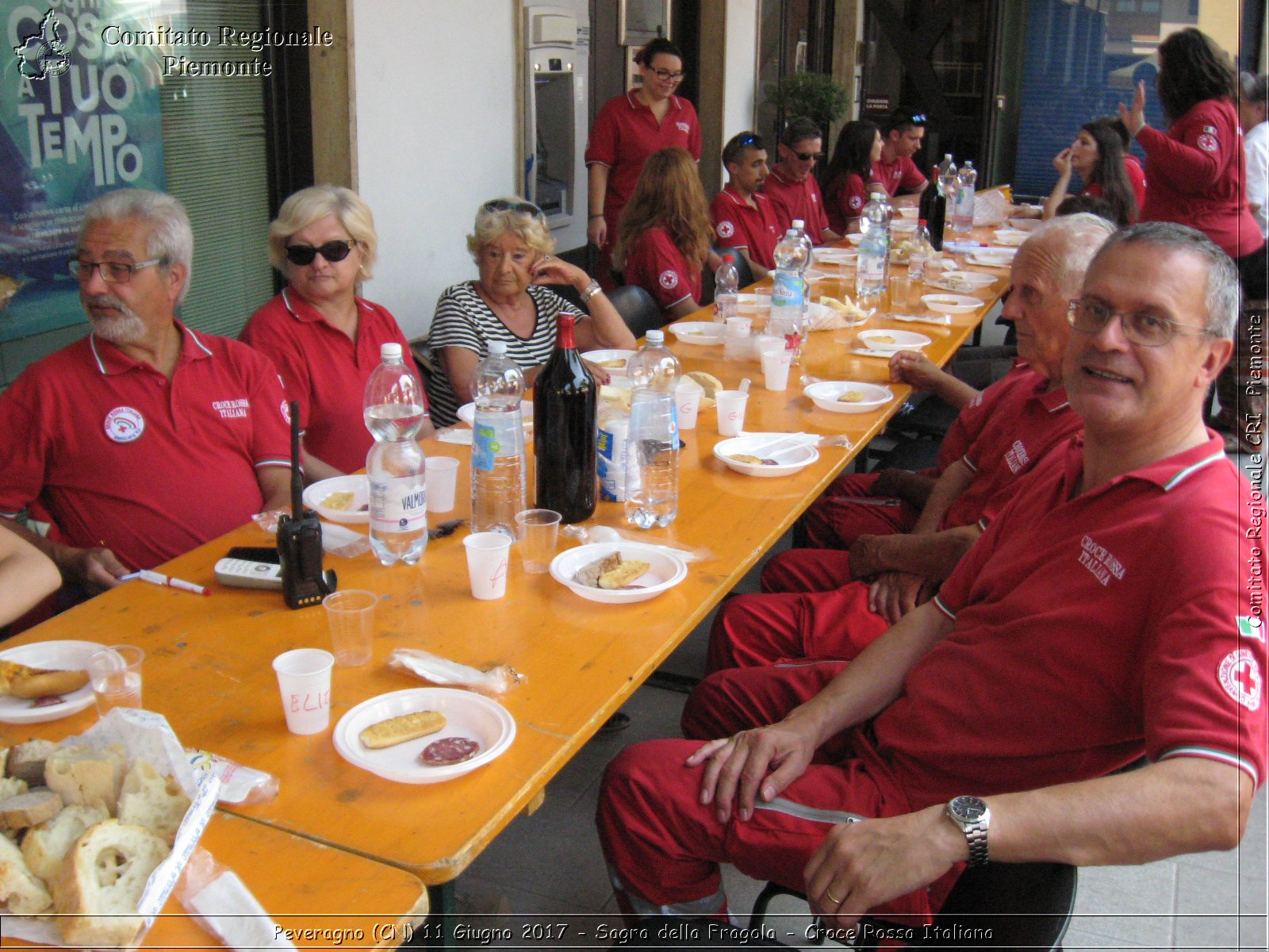 Peveragno (CN) 11 Giugno 2017 - Sagra della Fragola - Croce Rossa Italiana- Comitato Regionale del Piemonte