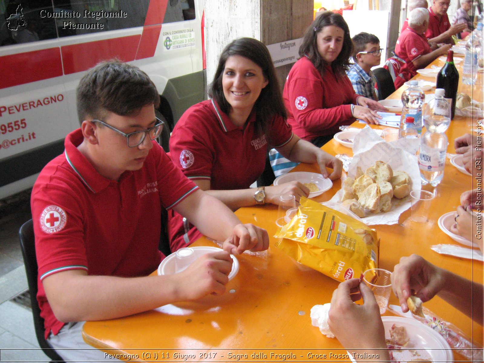 Peveragno (CN) 11 Giugno 2017 - Sagra della Fragola - Croce Rossa Italiana- Comitato Regionale del Piemonte