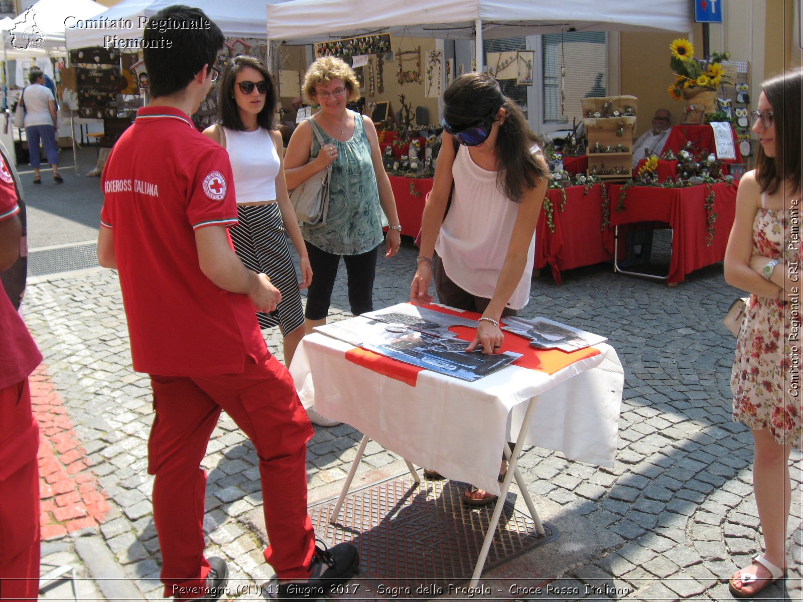 Peveragno (CN) 11 Giugno 2017 - Sagra della Fragola - Croce Rossa Italiana- Comitato Regionale del Piemonte