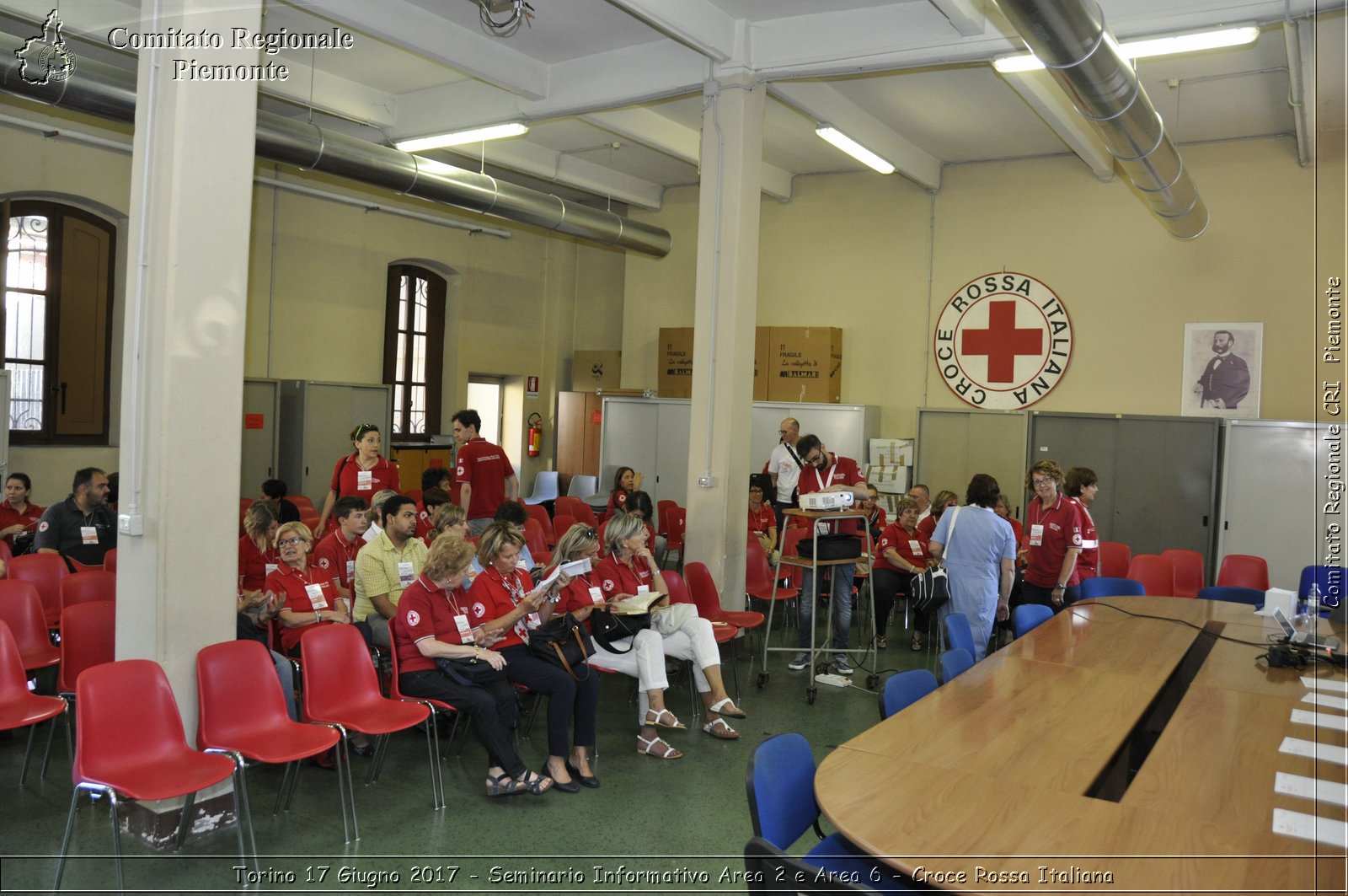 Torino 17 Giugno 2017 - Seminario Informativo Area 2 e Area 6 - Croce Rossa Italiana- Comitato Regionale del Piemonte