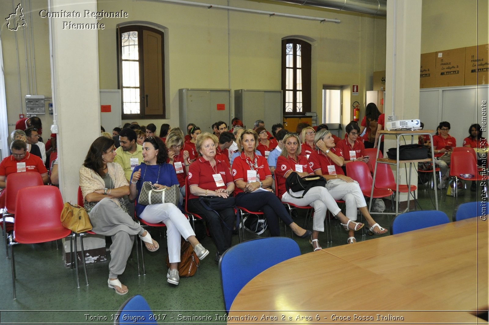 Torino 17 Giugno 2017 - Seminario Informativo Area 2 e Area 6 - Croce Rossa Italiana- Comitato Regionale del Piemonte