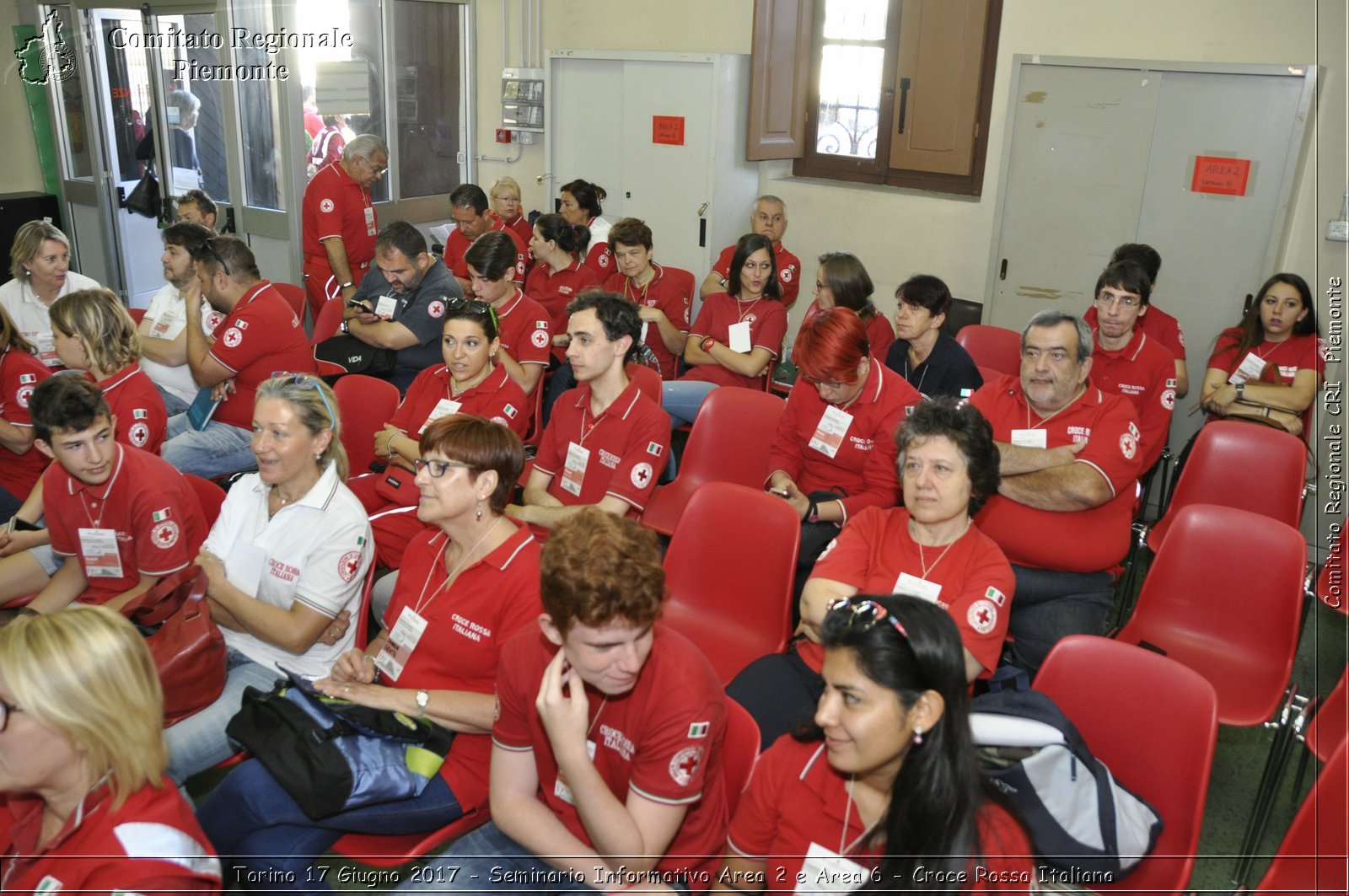 Torino 17 Giugno 2017 - Seminario Informativo Area 2 e Area 6 - Croce Rossa Italiana- Comitato Regionale del Piemonte