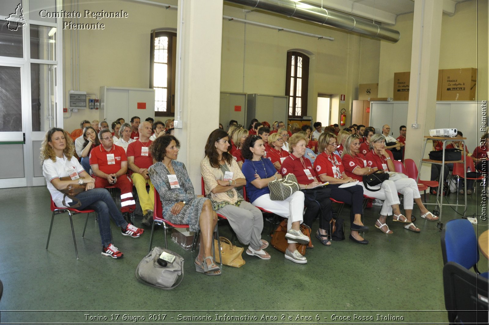 Torino 17 Giugno 2017 - Seminario Informativo Area 2 e Area 6 - Croce Rossa Italiana- Comitato Regionale del Piemonte