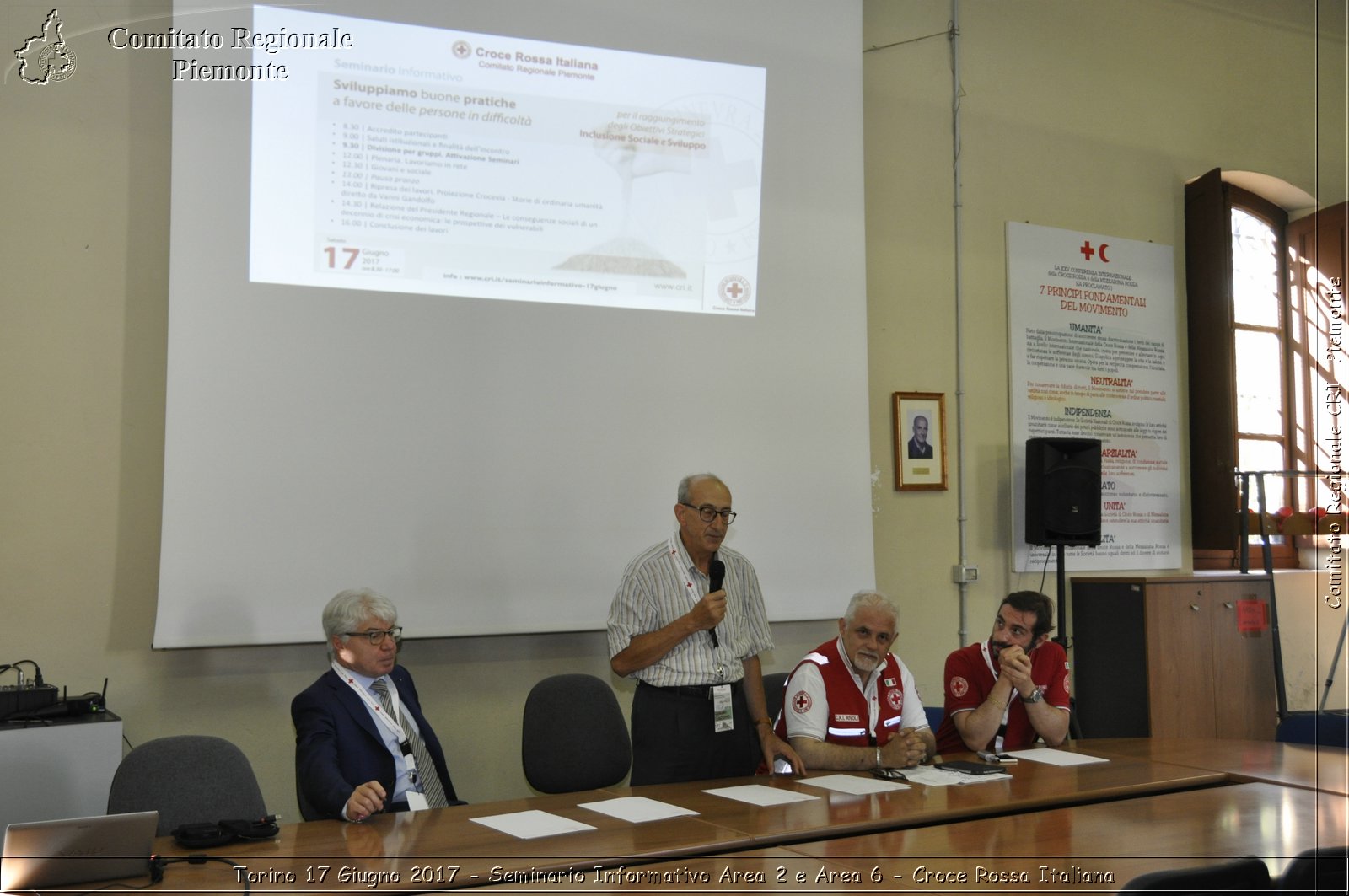 Torino 17 Giugno 2017 - Seminario Informativo Area 2 e Area 6 - Croce Rossa Italiana- Comitato Regionale del Piemonte