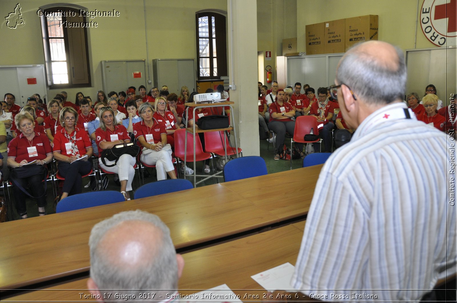 Torino 17 Giugno 2017 - Seminario Informativo Area 2 e Area 6 - Croce Rossa Italiana- Comitato Regionale del Piemonte