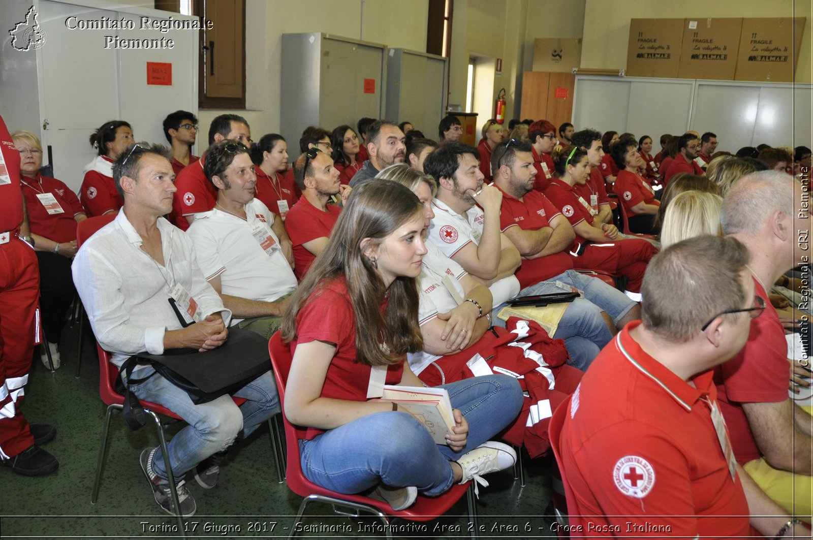 Torino 17 Giugno 2017 - Seminario Informativo Area 2 e Area 6 - Croce Rossa Italiana- Comitato Regionale del Piemonte