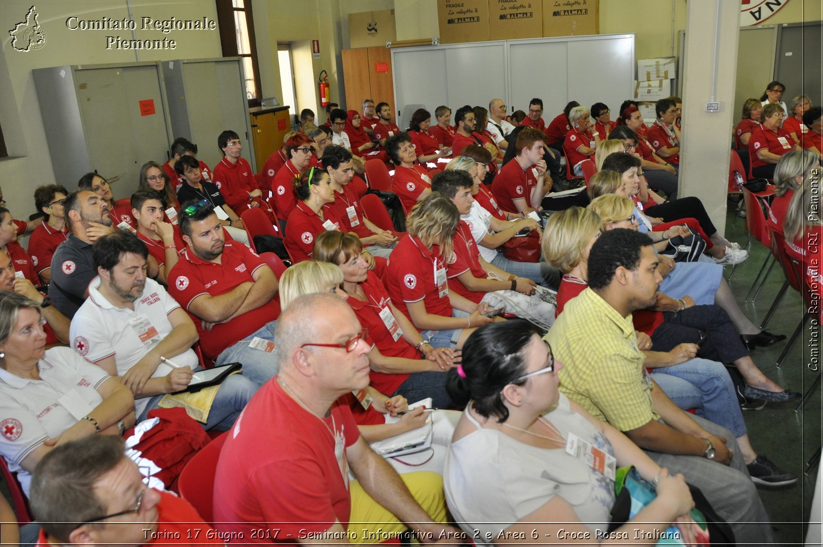 Torino 17 Giugno 2017 - Seminario Informativo Area 2 e Area 6 - Croce Rossa Italiana- Comitato Regionale del Piemonte