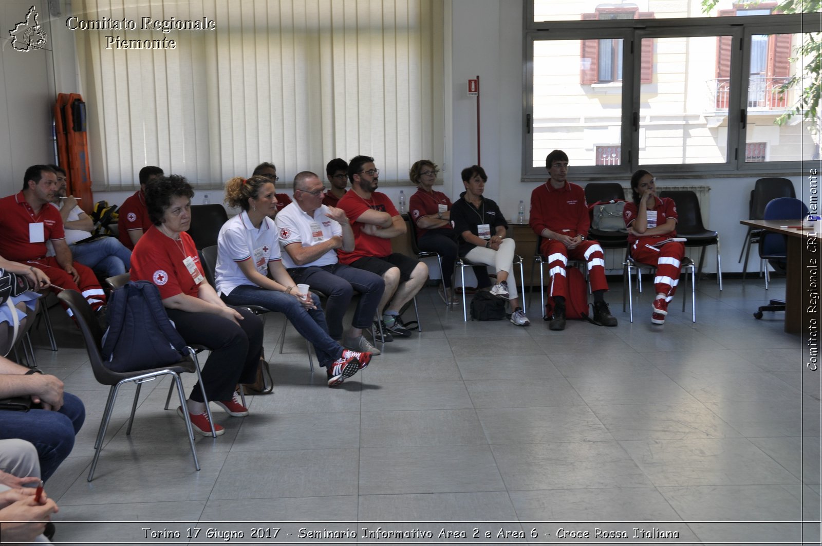 Torino 17 Giugno 2017 - Seminario Informativo Area 2 e Area 6 - Croce Rossa Italiana- Comitato Regionale del Piemonte